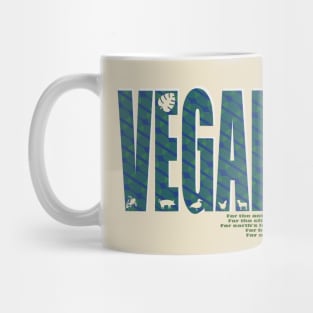 Vegan Statement T-shirt, hoodie, stickers Mug